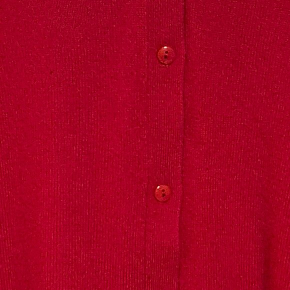 Jax Bold Red Button-Up Cardigan - Picture 4 of 6